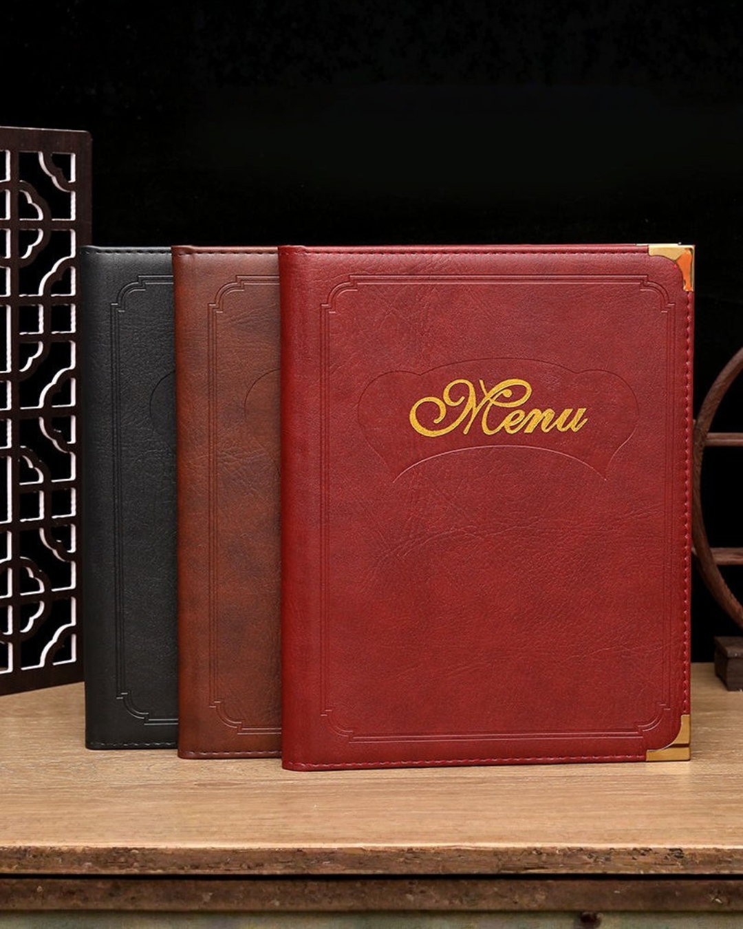 Luxurious Menu covers
